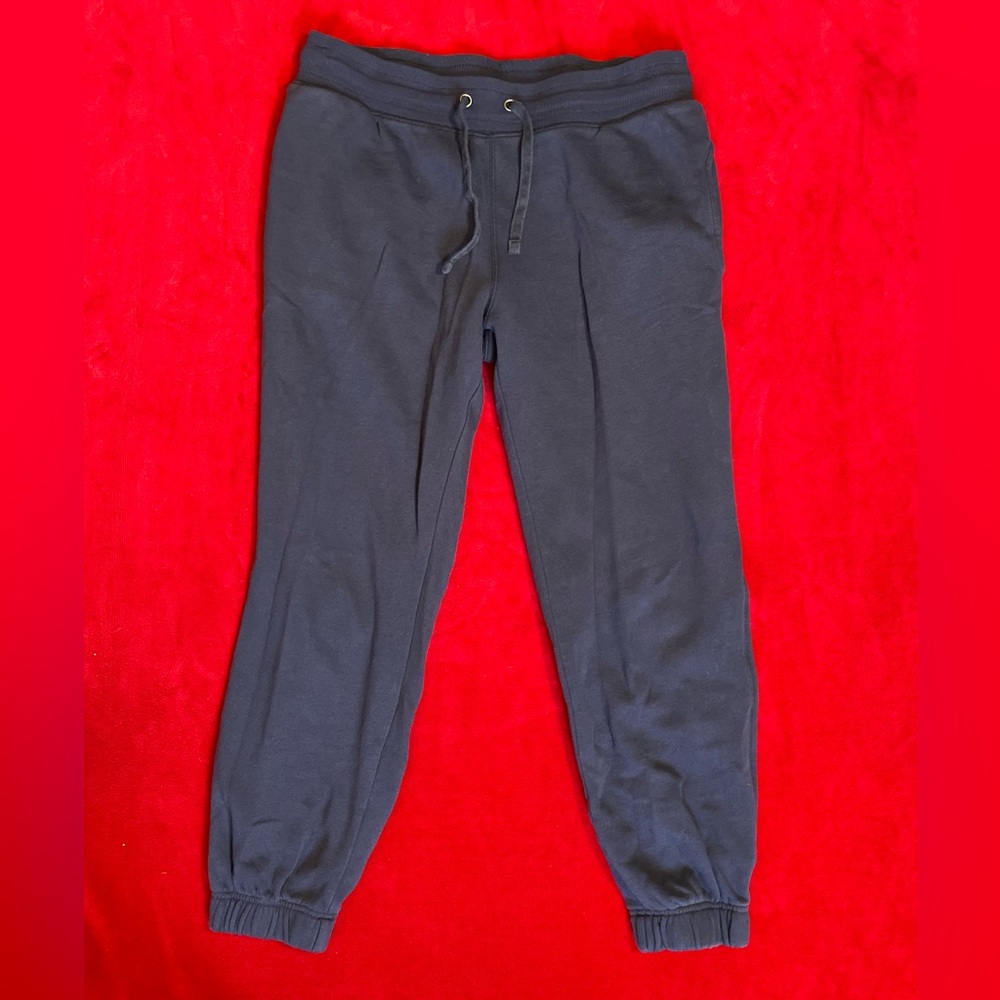 SOLD ✅Goodfellow & Co Men's Elastic Waist Tapered Side Pockets Blue Sweatpants M
